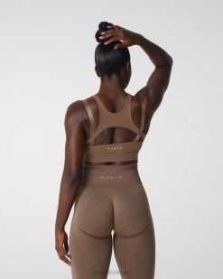NVGTN Fitness kadınlar apeks sutyen mocha 2T4TB152