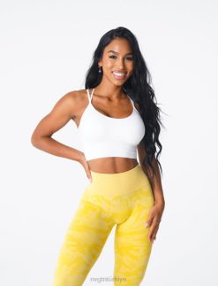 NVGTN Fitness kadınlar dikişsiz sutyen güzelleşmek beyaz 2T4TB163